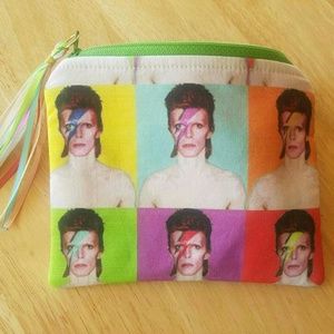 Handmade David Bowie Ch-ch-ch-change Purse